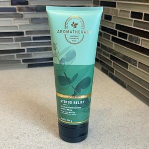 Bath & Body Works Aromatherapy Stress Relief Eucalyptus Spearmint Body Cream 8oz